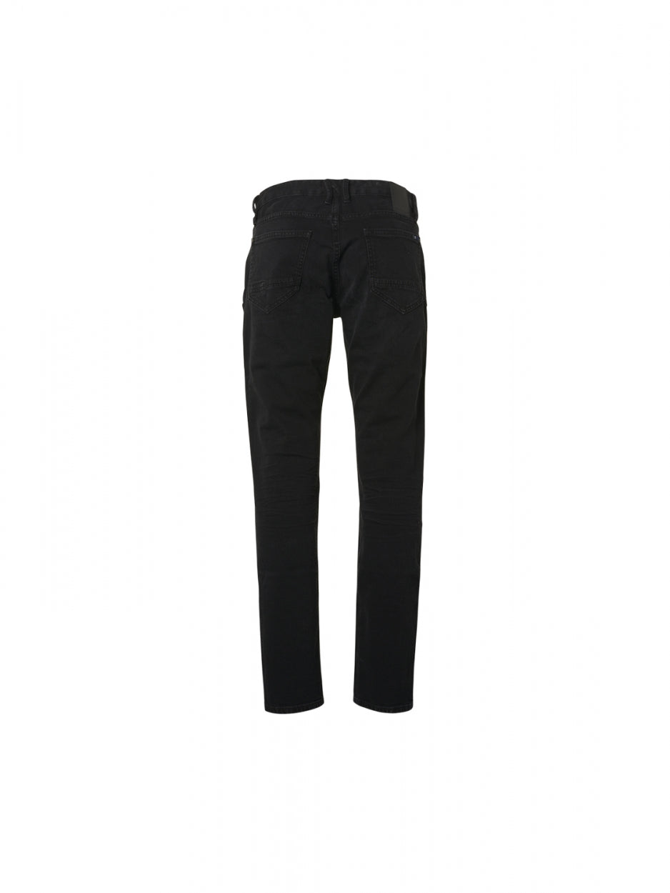 Denim, Tapered 712, Zwart, Stretch | Black Denim